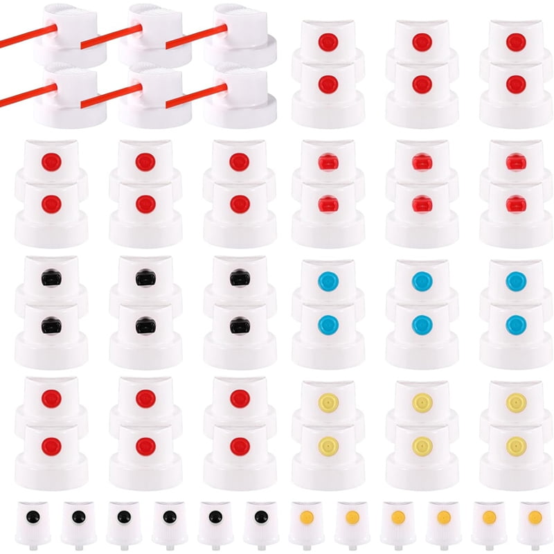 Manual Paint Caps 60pcs -Paint Caps, Universal -Can Shaker Nozzle Fast Coloring Spout ...