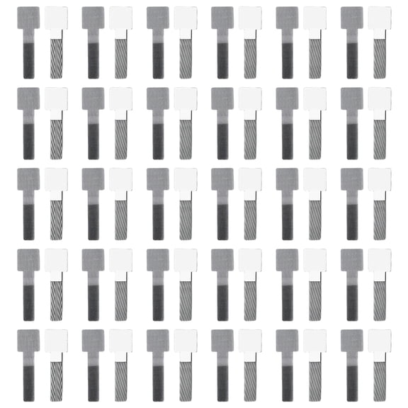 60pcs Power Cord Storage Cable Manager Adhesive Cord Clips Cable Management Protector for Desktop Managements
