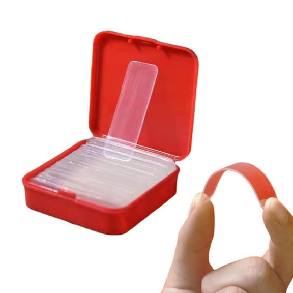 60pcs Super Strong Double Sided Adhesive Nano Tape Mounting Fixing Pad, Reusable Waterproof Traceless Sticker