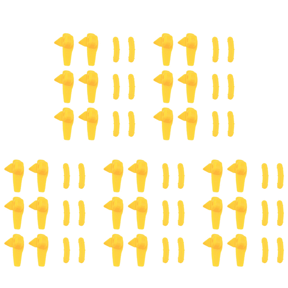 60pcs Tyre Changer Part Nylon Mount Demount Duck Insert Rim Protector