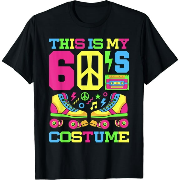 60s Costume 1960s Theme Party 60s Outfit Sixties Fashion 60s T-Shirt