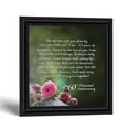 thumbnail image 1 of Diamond Anniversary Picture Frame, 60th Wedding Keepsake for Parents, 1 of 8