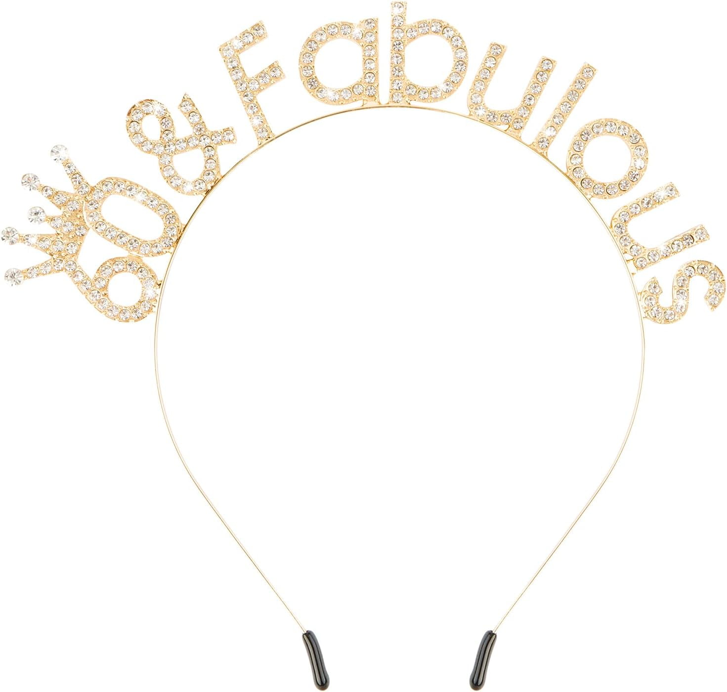 60th Birthday Decorations for Women 60 and Fabulous Birthday Headband