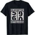 thumbnail image 1 of 60th Birthday Gift Funny Oldometer 59-60 T-Shirt, 1 of 4