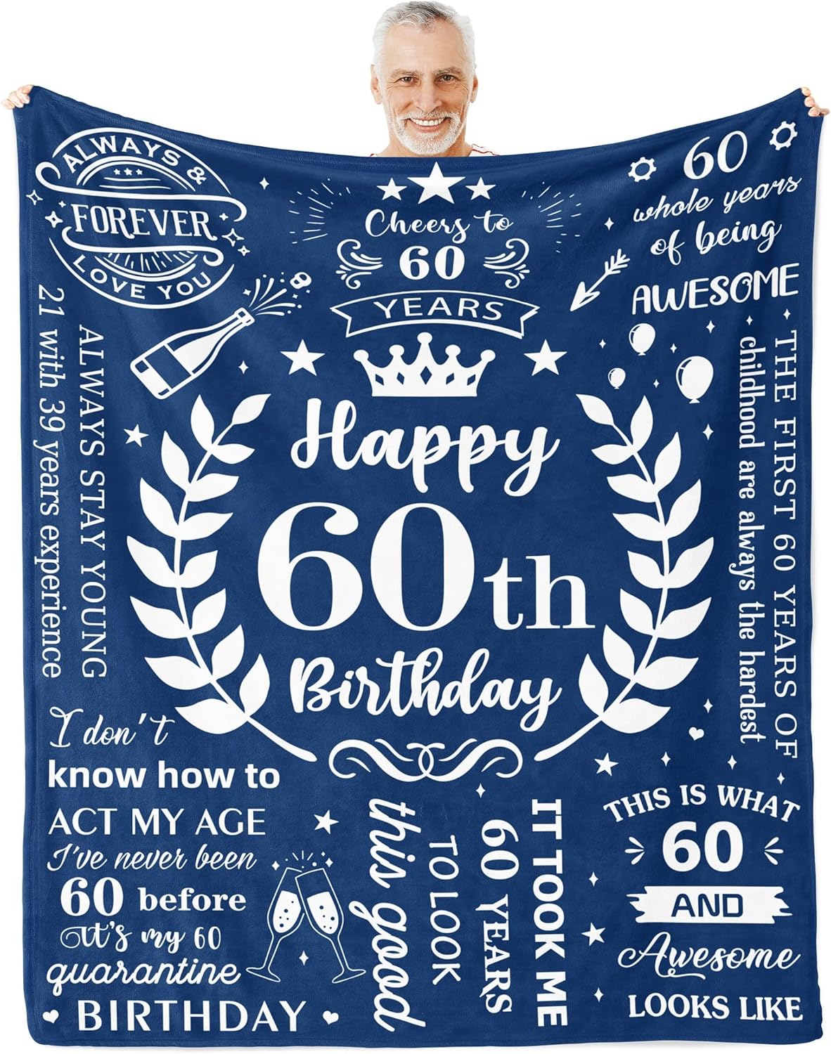60th Birthday Gifts for Men, 60th Birthday Gift Ideas, 60 Year Old