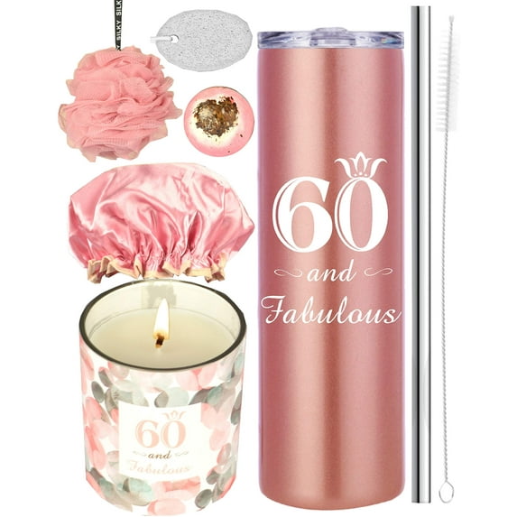 60th Birthday Gifts for Women, 60th Birthday Tumblers for Women, Happy 60th Birthday Gift, Gifts for 60th Birthday Women, 60th Birthday Tumblers, 60th Birthday Party Supplies, 60 Birthday Gifts