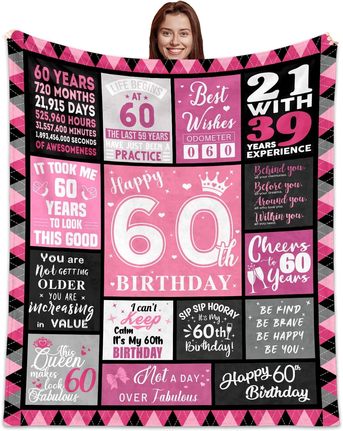60th Birthday Gifts for Women, Happy 60th Birthday Gift Ideas for Her
