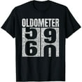thumbnail image 1 of 60th Birthday Oldometer 59-60 Vintage Funny Gifts Men Women T-Shirt, 1 of 3