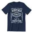 thumbnail image 1 of 60th Birthday VINTAGE 1963 Men's T-shirt, 2XL, Navy, 1 of 3