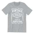 thumbnail image 1 of 60th Birthday VINTAGE 1963 Men's T-shirt, XL, H. Grey, 1 of 3