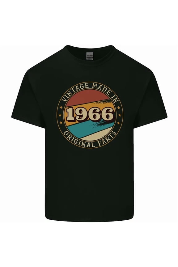 60th Birthday Vintage Made In 1966 Mens T-Shirt, Unisex T-Shirt