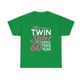 thumbnail image 1 of 60th Birthdays for Twin Sisters Funny Birth Years T-shirt, 1 of 2