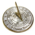 thumbnail image 1 of 60th Diamond Wedding for Mom and Dad. Solid Metal Anniversary Sundial Gift Idea is A Great Present for Your Parents to Celebrate 60 Years Marriage (Mom & Dad Diamond Anniversary), 1 of 2
