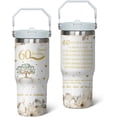 thumbnail image 1 of 60th Wedding Gifts Anniversary Cups, Diamond Wedding 60th Anniversary Cups, 60th Anniversary Cup For Couple Parents Friends, 30 Oz Stainless Steel Tumbler with Handle and Flip Straw (1 PC), 1 of 1