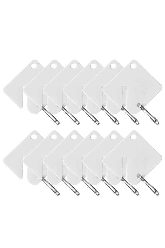 60x/Set for Key Tags Novelty for Key Identify Tags & Keep Them Organized for Key