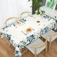 thumbnail image 1 of 60x120 Tablecloth Rectangle - Polyester Waterproof Stain Resistant Coffee Table Cover for Party Patio Home Decor, 1 of 6