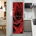 thumbnail image 1 of 60x180 Landscape Flower 3D Refrigerator Sticker For Kitchen Waterproof Vinyl Fridge Cover Decal Home, 1 of 5