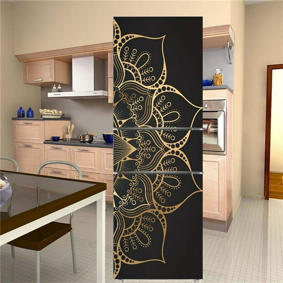 60x180 Wallpaper For Fridge Door Sticker Self Adhesive Waterproof Refrigerator Decal Kitchen Decor P