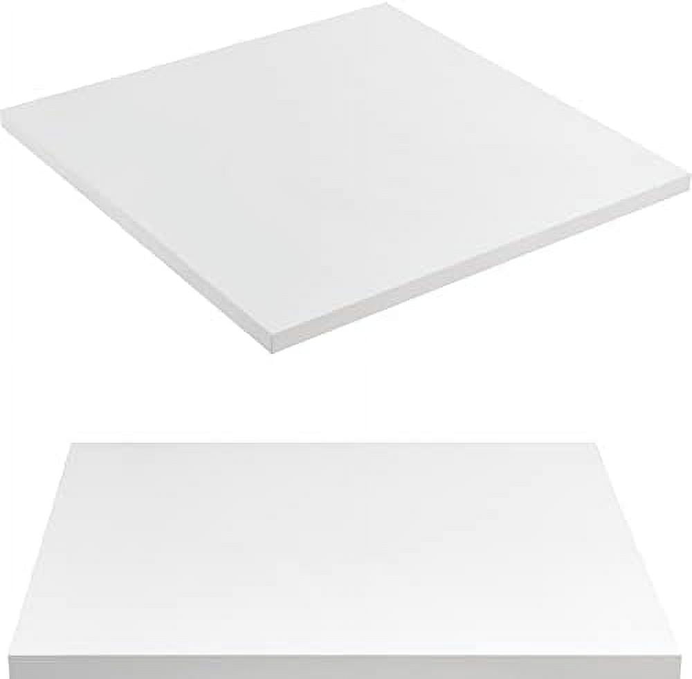 60x28 inches Table Top OnePiece Melamine Desktop for Home and