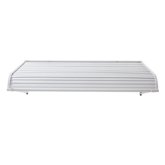60x42 Inch Wide Aluminum Outdoor Awning Multi Purpose Door Window Rain Sun Protection Canopy