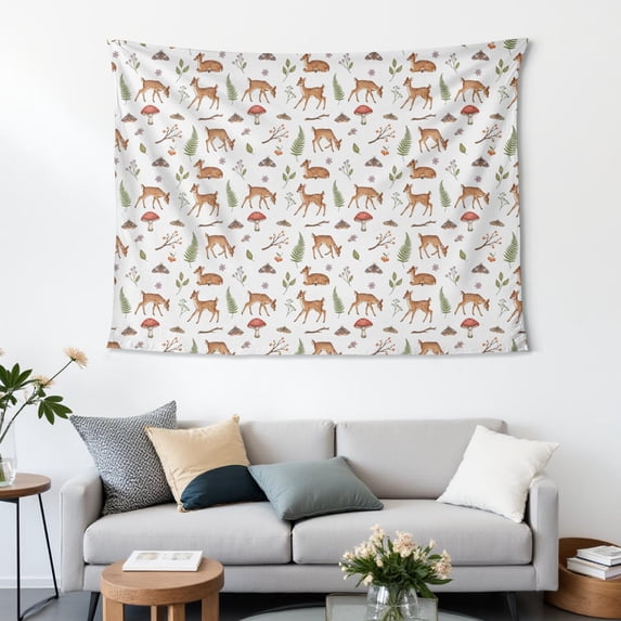 60x44 Inch Rectangle Wall Tapestry for Indoor & Outdoor, Living Room ...