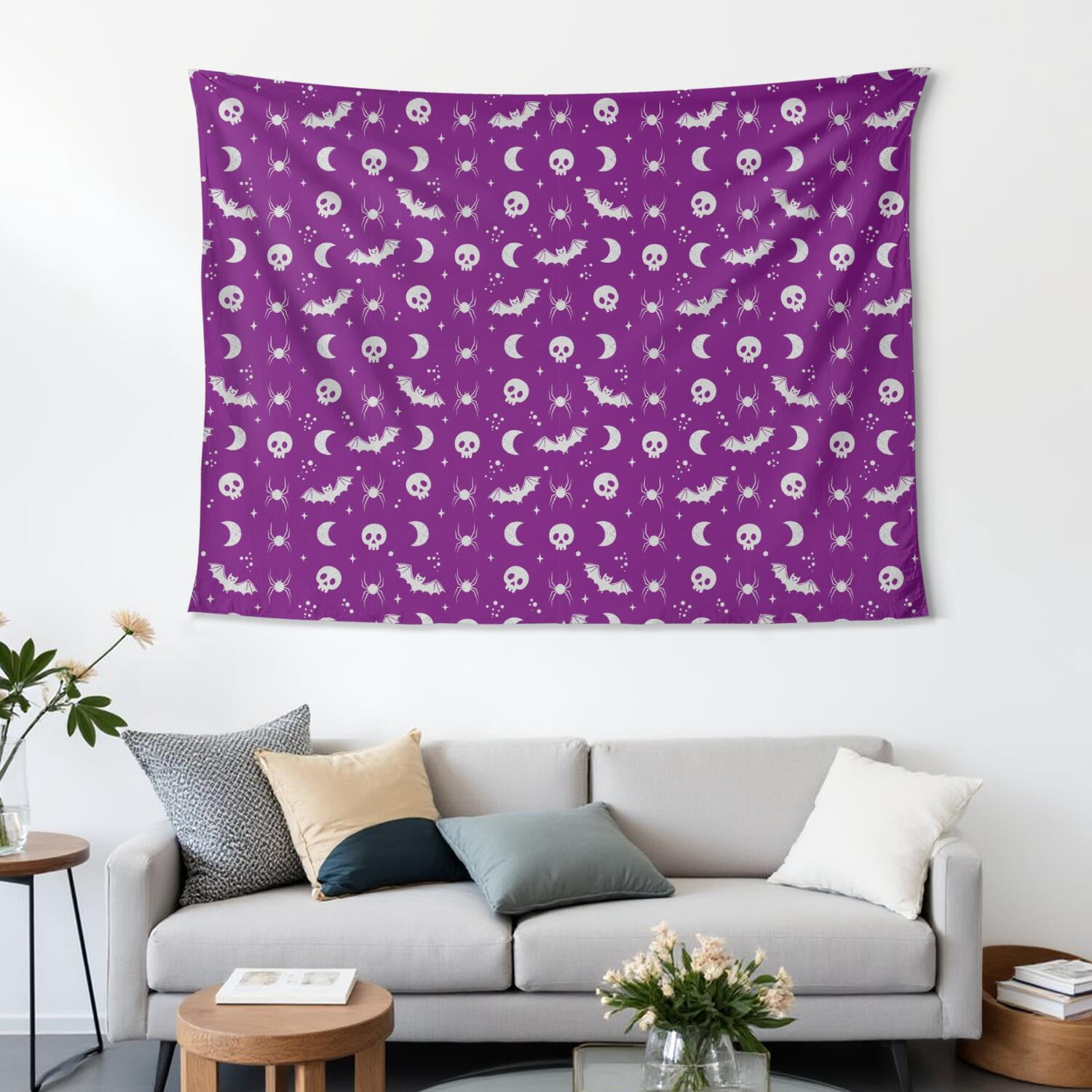 60x44 Inch Rectangle Wall Tapestry for Indoor & Outdoor, Living Room ...