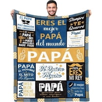 60x50 inch Soft Funny Throw Blanket Gifts for Mom, Gifts for Mom in Spanish, Birthday Gifts for Mom in Spanish, Happy Mother's Day, Mom Gifts from Daughter Son, Mom Mama Gifts Blanket