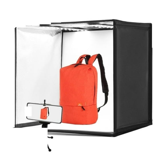 60x60 Photo Studio Light Box Photography Studio Shooting Light Tent Box 6 Colors Backgrounds Tabletop LED Light Studio Box ,Long Lasting