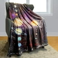 thumbnail image 1 of 60x80 Blanket Comfort Warmth Soft Plush Throw for Couch Solar System Astronomy Planets, 1 of 6