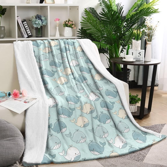 60x80 Inch Flannel Fleece Blanket for Men, Women & Kids, Soft ...