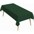 thumbnail image 1 of 60x84 Inch Hunter Green Rectangle Tablecloths Solid Color Heavy Duty Washable Fabric Table Cloth Waterproof Durable Table Cover for Kitchen Party Buffet Home Picnic Wedding Decor, 1 of 7