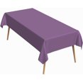 thumbnail image 1 of 60x84 Inch Lavender Rectangle Tablecloths Morandi Series Heavy Duty Washable Fabric Table Cloth Waterproof Durable Solid Table Cover for Kitchen Dining Party Buffet Home Picnic Wedding, 1 of 7
