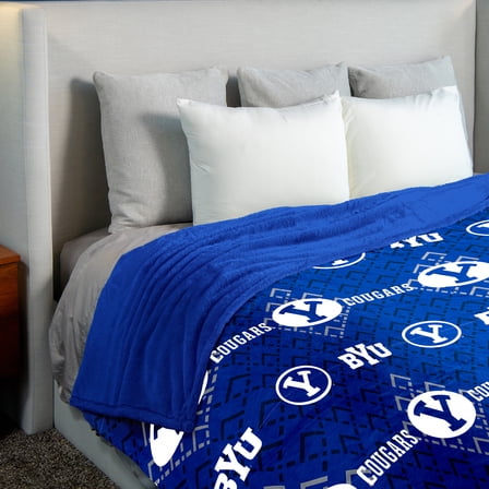 Byu NCAA Pendant Silk Touch Throw, 60x90 inches