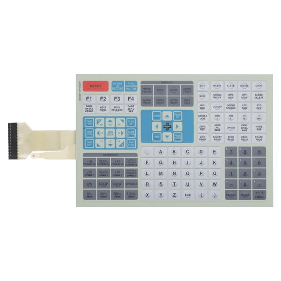 61-0200 61-0200D Membrane Switch keypad for HAAS Mill VF0 VF1 VF2 VF3 VF4 Keypad Replacement