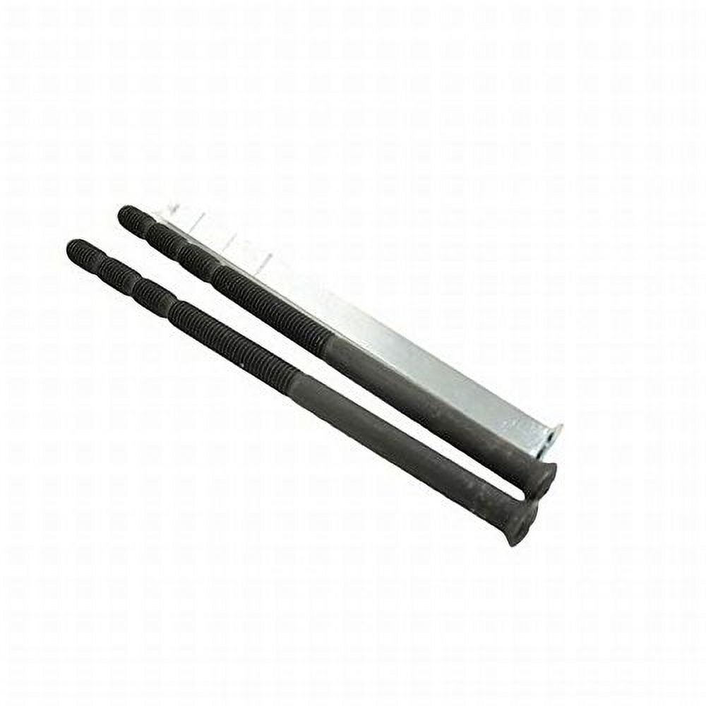 Flat Black and Silver Thick Door Extension Kit, 2 Pieces