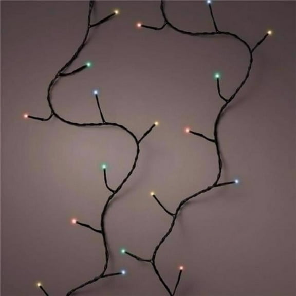 61.35 ft. Gold LED Multicolored Christmas Lights, Multi Color - 250 Count
