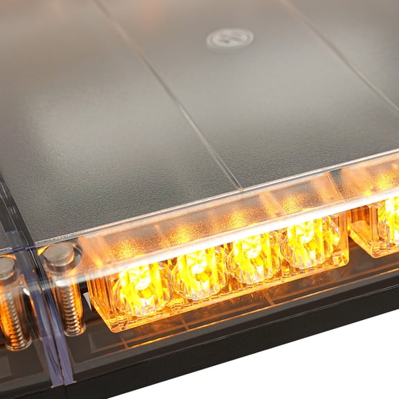 61.4" LED Strobe Sturdy and Durable Light Bar Amber Emergency Light Beacon Warning Tow Car Trucks