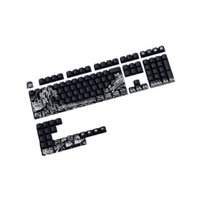 61 68 71 75 98 104 Key Keyboards Keycaps Fynmi Ukiyo e PBTs Dying Sublimations 127Key Cherries Profile Side Engraved