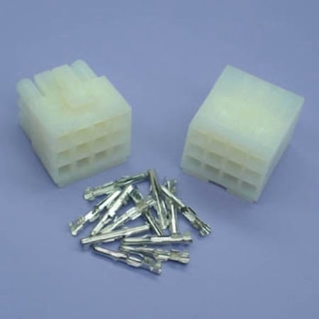 61-712 - MOLEX KIT 12 3X4 1SET LOCK .093 7A@600V