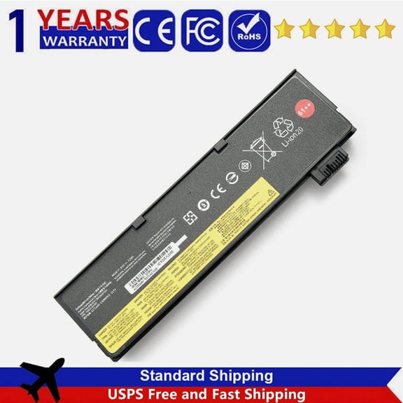 61++ 72WH 01AV427 01AV423 Battery For Lenovo ThinkPad T470 T480 T580 T570 P52S