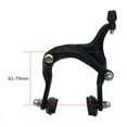thumbnail image 1 of 61-79mm Long-reach Rear & Front C Caliper Brake Set Bike Side Pull Polished, 1 of 4