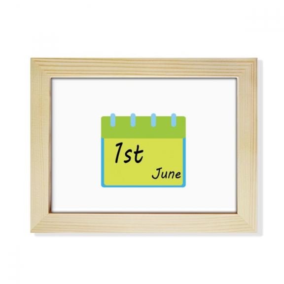 61 Children Day Happy Childhood Mark Desktop Photo Frame Picture Art Decoration Painting 6x8 inch