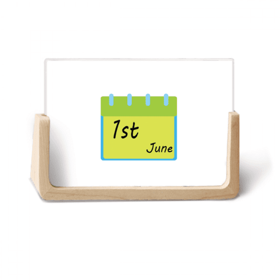 61 Children Day Happy Childhood Mark Photo Wooden Photo Frame Tabletop Display