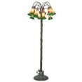thumbnail image 1 of 61" High Amber/Green Tiffany Pond Lily 12 Light Floor Lamp, 1 of 5