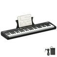 thumbnail image 1 of 61 Key Keyboard Piano, Electric Piano Keyboard Kit, with Power Supply, Built-In Speakers, Pedal, for Beginner/Professional, 1 of 8
