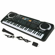 61 Key Music Electronic Keyboard Electric Digital Piano Organ with Microphone