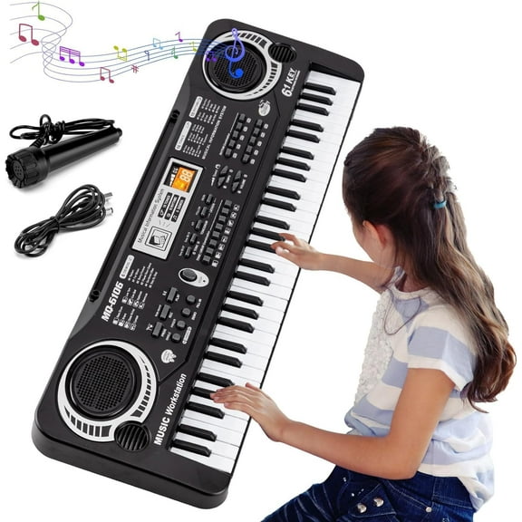 61 Key Music Electronic Keyboard Electric Digital Piano