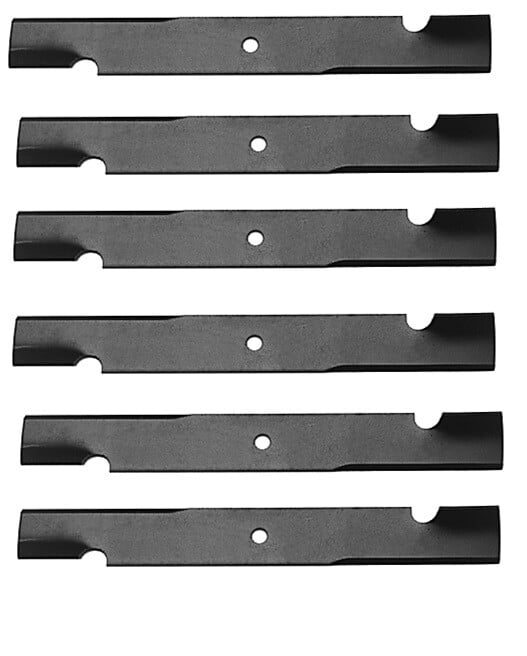 61" Lawn Mower Blade, 6-Pack - Compatible with Scag Ferris Models, Fits Part Numbers 1520842, 1520842S, 5101755, Replaces 91-626 Oregon Blade