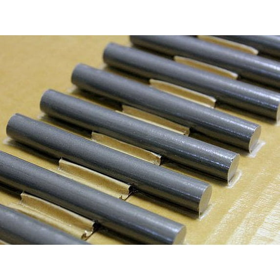 61 Material, RF Antenna Ferrite Rod, Diameter 0.25", Length 4" , R61-025-400