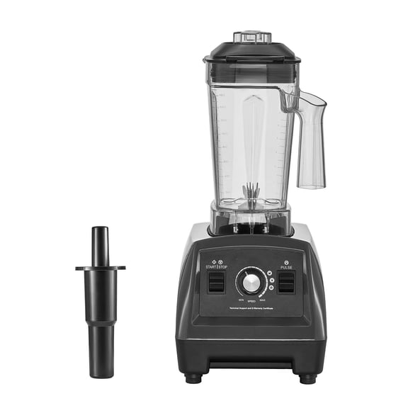 61 Oz 1400W Professional High Power Blender with Dual Extra Cups Multi Purpose Mixer for Smoothie Juice Milkshake Household Kitchen